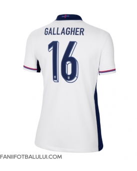 Anglia Conor Gallagher #16 Echipament de Fotbal Replică European 2024 Femei Acasa